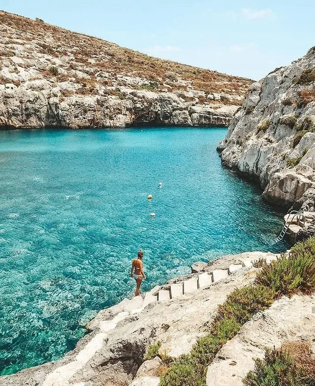Mgarr ix-Xini, the picturesque bay in the south of Gozo